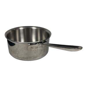 All-Clad D3 Stainless Steel 3-ply Bonded 3 Quart Qt Sauce Pan USA No Lid